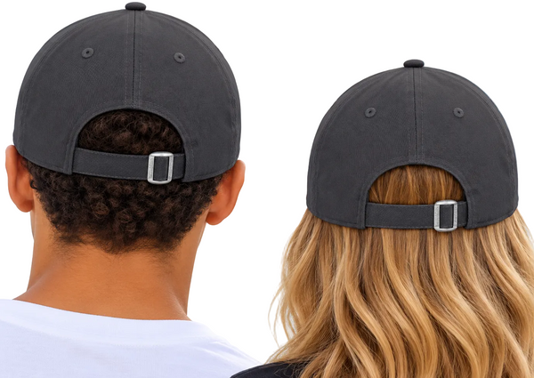 New Era Graphite Grey Baseball Cap 9Forty Basic Adjustable Cap