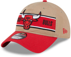 Chicago Bulls 9TWENTY Draft Adjustable Cap Official NBA Hat