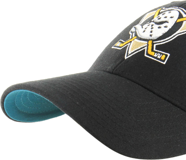 Anaheim Ducks 47 Brand MVP Black Ballpark NHL Team Snapback Cap - lovemycap