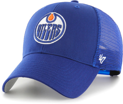 Edmonton Oilers 47 Brand MVP Royal Blue Branson NHL Team Cap - lovemycap