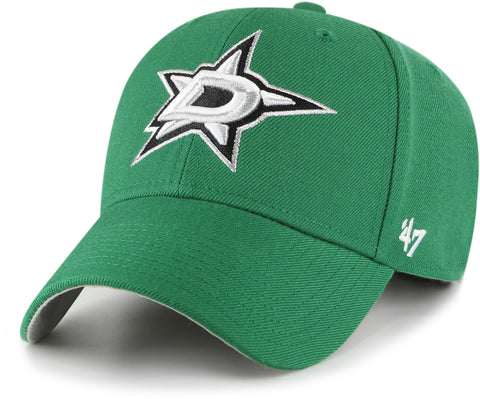 Gorra NHL verde Kelly ajustable MVP de Dallas Stars 47 Brand