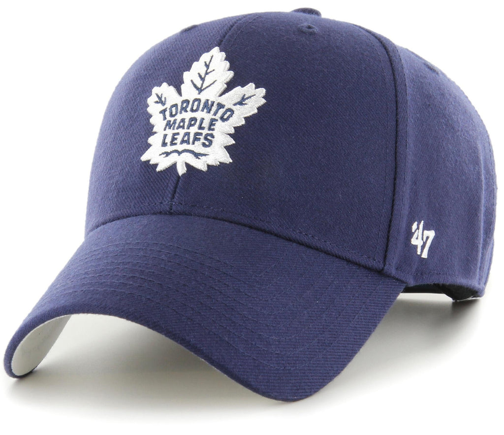 Toronto Maple Leafs 47 Brand MVP Ballpark Light Navy NHL Team Snapback Cap - lovemycap