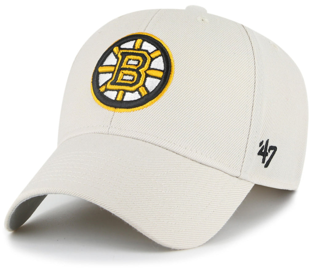 Boston Bruins 47 Brand MVP Bone NHL Team Cap - lovemycap