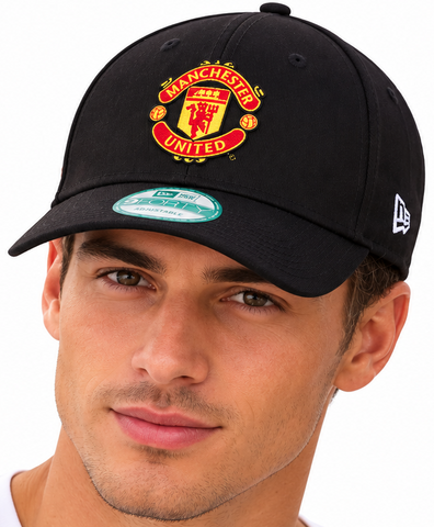 Manchester United FC New Era 9Forty Team Basic Black Cap