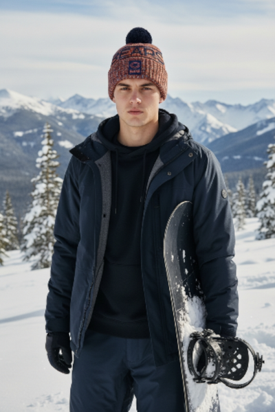 Chicago Bears New Era NFL 2025 Sideline Cold Weather Sport Knit Bobble Hat