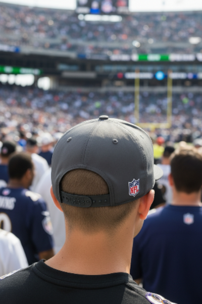 ボルチモア レイブンズ NFL 2023 サイドライン ニュー エラ 9Forty ストレッチ スナップ グレー チーム キャップ