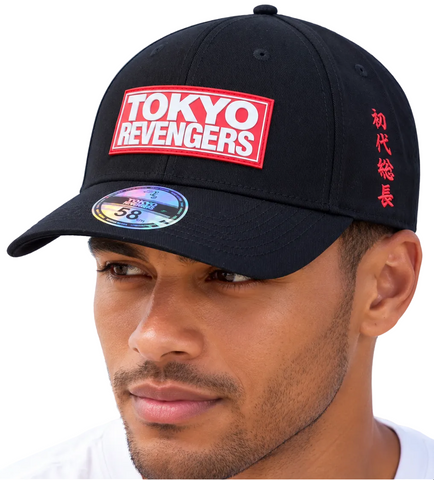Tokyo Revengers Black Snapback Anime Cap