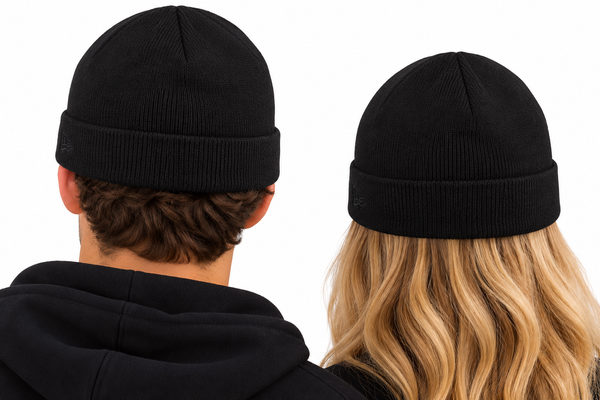 New York Yankees New Era Mini Logo Beanie Cuff Knit Navy Hat