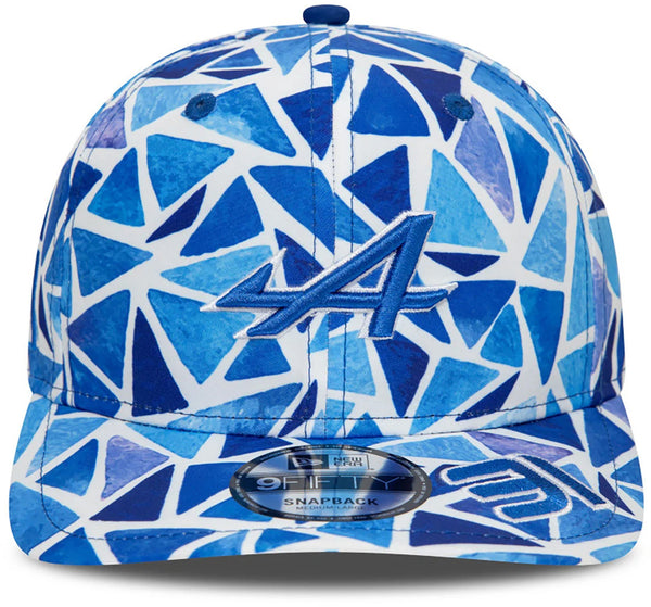 Alpine F1 Diver Special New Era 9Fifty Barcelona GP Esteban Ocon Snapback Cap - pumpheadgear, baseball caps