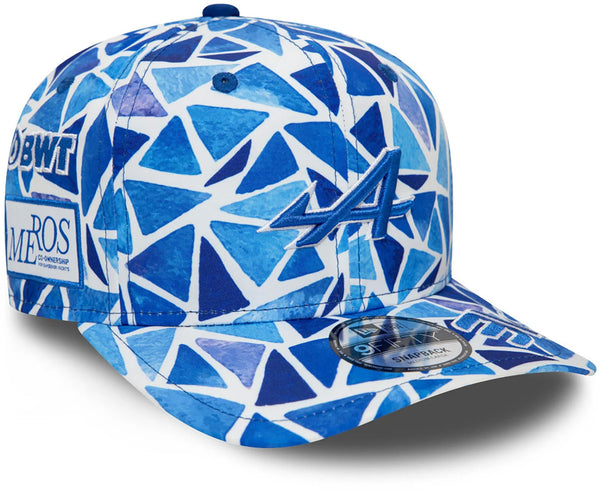 Alpine F1 Diver Special New Era 9Fifty Barcelona GP Esteban Ocon Snapback Cap - pumpheadgear, baseball caps