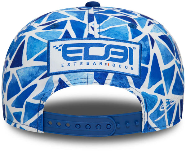 Alpine F1 Diver Special New Era 9Fifty Barcelona GP Esteban Ocon Snapback Cap - pumpheadgear, baseball caps
