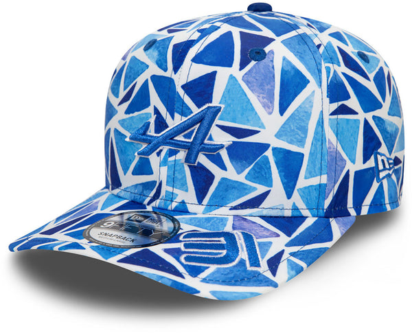 Alpine F1 Diver Special New Era 9Fifty Barcelona GP Esteban Ocon Snapback Cap - pumpheadgear, baseball caps