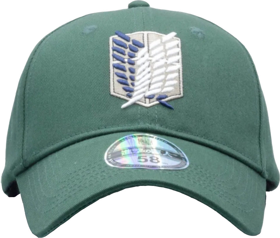Attack On Titan Green Baseball Cap - Main Image