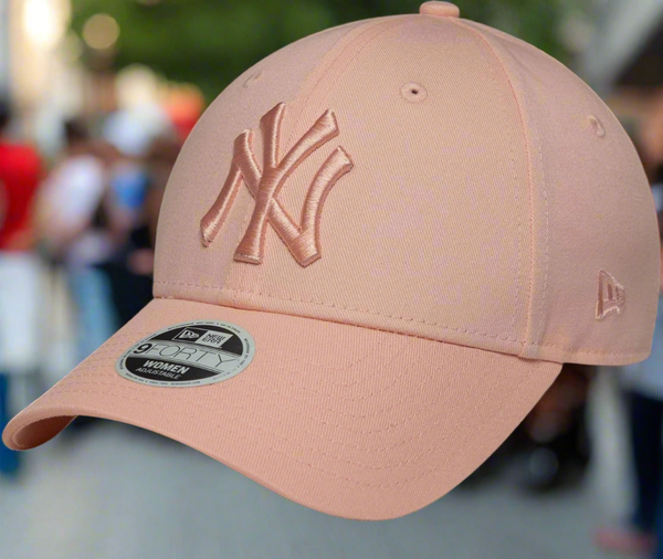 Womens New York Yankees New Era 9Forty Essential Blush Pink Tonal Baseball Cap