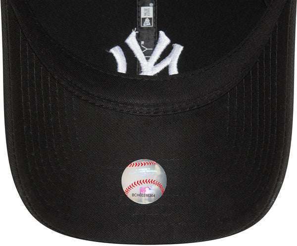 New York Yankees New Era 9Twenty Baseball Cap League Essential Black Cap