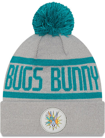 Bugs Bunny New Era Kids Looney Tunes Jake Cuff Knit Bobble Hat - lovemycap
