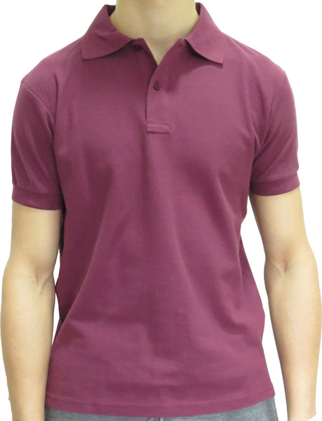 Mens Enfari Short Sleeve Basic Pique Polo Shirt - pumpheadgear, baseball caps