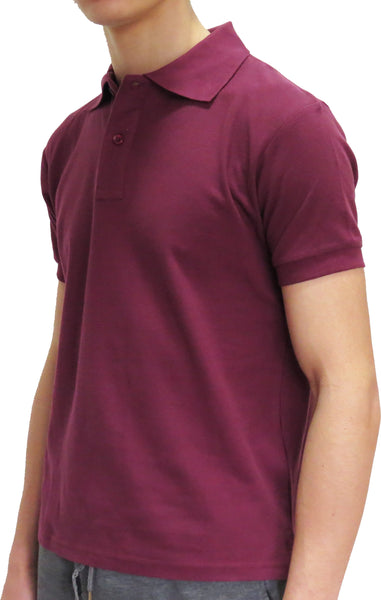 Mens Enfari Short Sleeve Basic Pique Polo Shirt - pumpheadgear, baseball caps