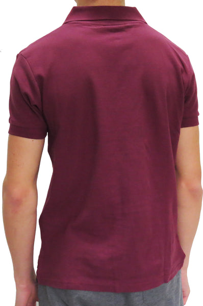 Mens Enfari Short Sleeve Basic Pique Polo Shirt - pumpheadgear, baseball caps