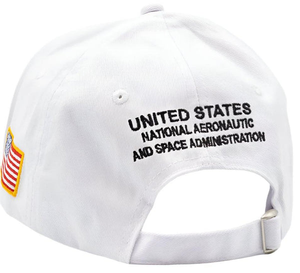 NASA Logo White Baseball Cap - pumpheadgear, baseball caps