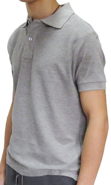 Mens Enfari Short Sleeve Basic Pique Polo Shirt - pumpheadgear, baseball caps