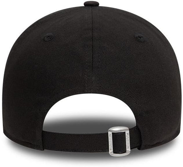 Chicago Bulls New Era 9Forty NBA Essential All Black Team Cap - pumpheadgear, baseball caps