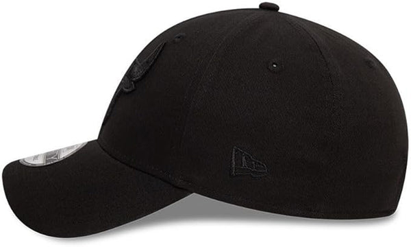 Chicago Bulls New Era 9Forty NBA Essential All Black Team Cap - pumpheadgear, baseball caps