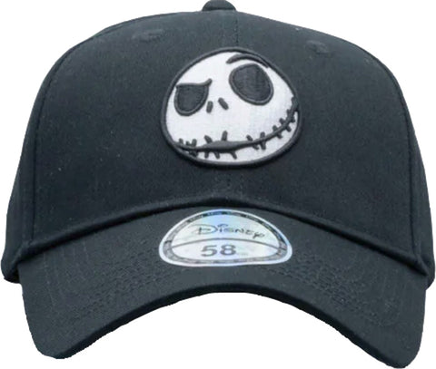 The Nightmare Before Christmas Jack Skellington Black Baseball Cap