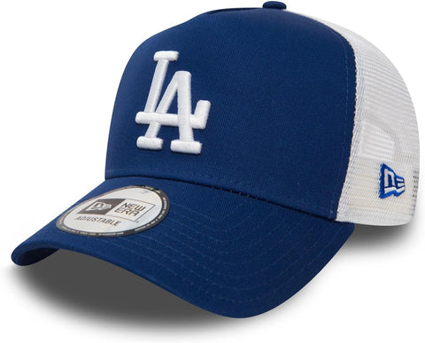 Los Angeles Dodgers New Era MLB Royal Blue Clean Trucker Cap - lovemycap