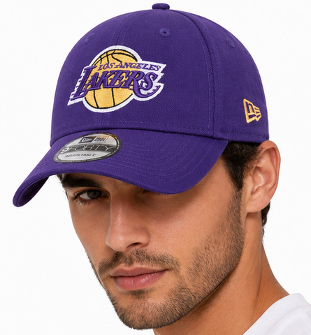 Los Angeles Lakers NBA Cap New Era 9Forty The League Basketball Team Cap - pumpheadgear, baseball caps
