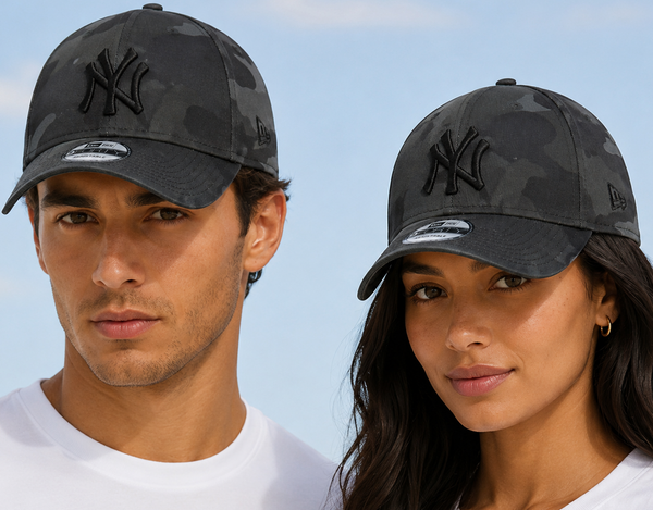 New York Yankees New Era 9Forty League Basic Midnght Camo Baseball Cap
