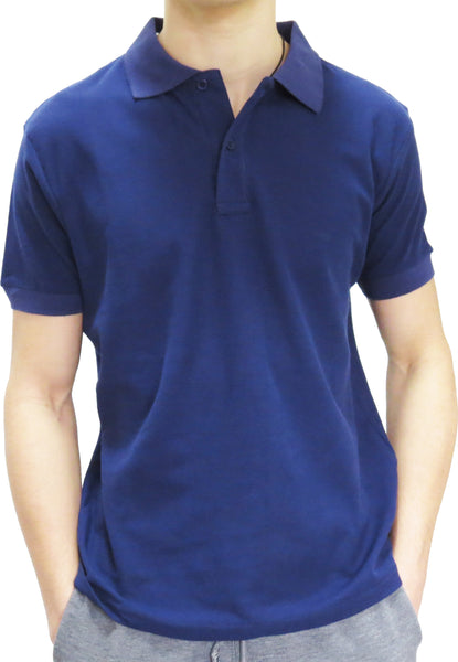 Mens Enfari Short Sleeve Basic Pique Polo Shirt - pumpheadgear, baseball caps