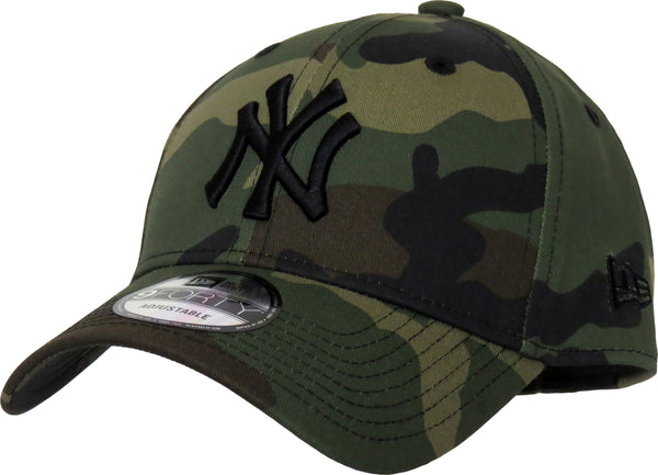 New York Yankees New Era 9Forty League Basic Camo Baseball Cap