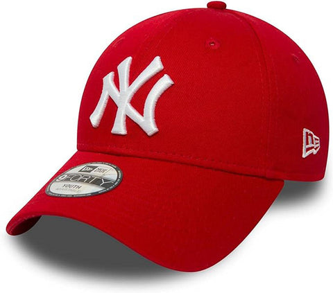 New York Yankees New Era 9Forty Kids Scarlet Baseball Cap - lovemycap