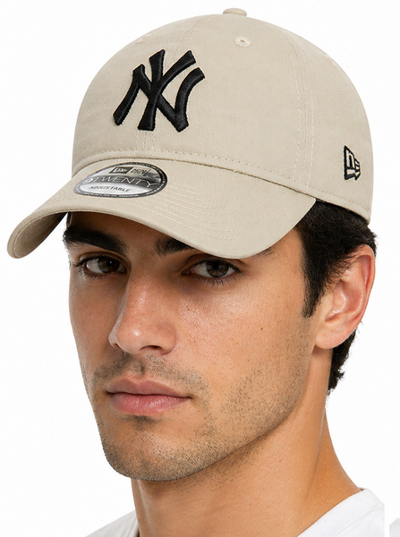 New York Yankees New Era 9Twenty League Essential Stone Baseball Cap
