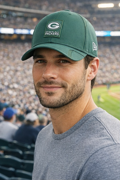 Green Bay Packers Snapback Cap New Era NFL Sideline 2025 9Forty M-Crown Cap