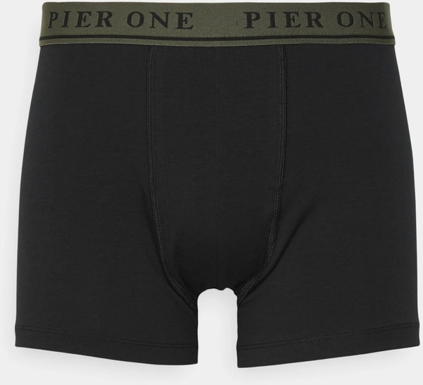 Pier One Mens 3-Pack Solid Colour Design Boxer Shorts - pumpheadgear, baseball caps