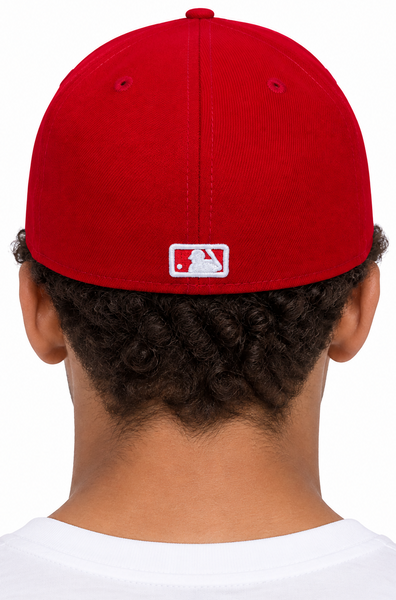 New York Yankees New Era 59Fifty MLB Scarlet Fitted Baseball Cap