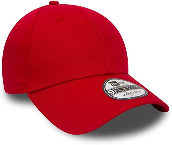 New Era 940 Basic Adjustable Scarlet Baseball Cap - lovemycap