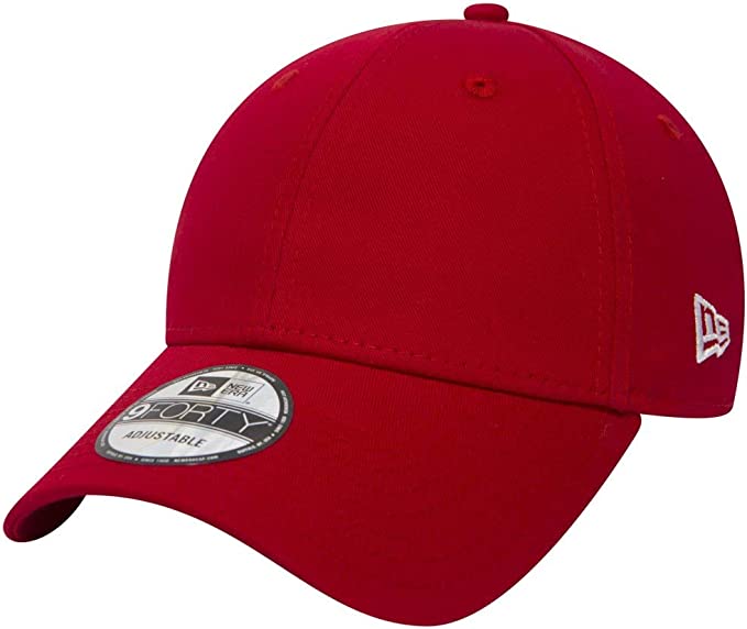 New Era 940 Basic Adjustable Scarlet Baseball Cap - lovemycap