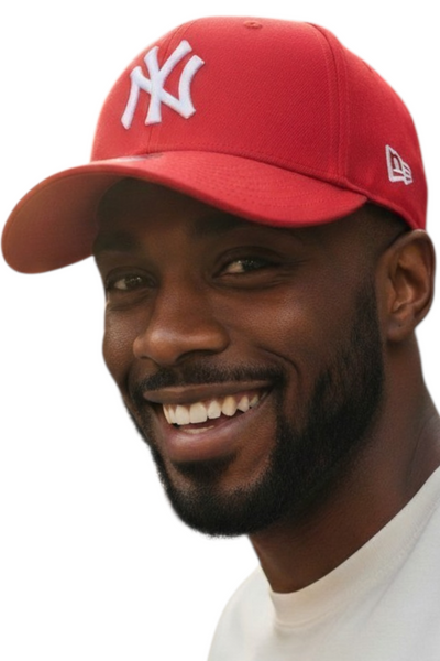 New York Yankees New Era 9Forty League Basic Scarlet Baseball Cap - pumpheadgear, baseball caps