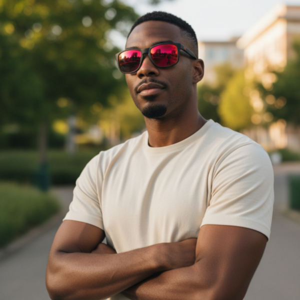 PH Eyewear Ranger Polarised Black/Red Sunglasses