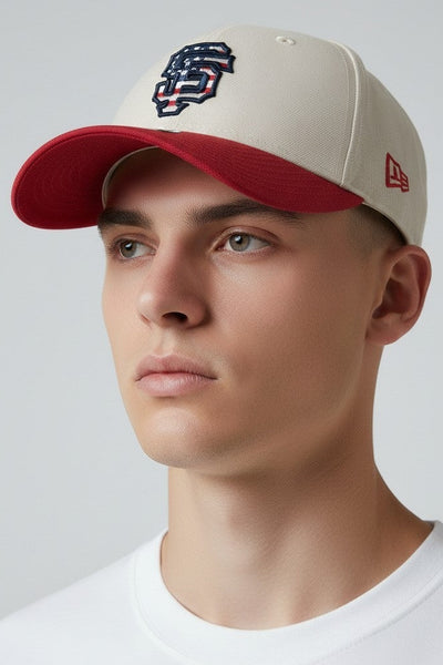 San Francisco Giants 9Forty July 4th MLB Baseball Cap – New Era USA Flag Hat - pumpheadgear, baseball caps