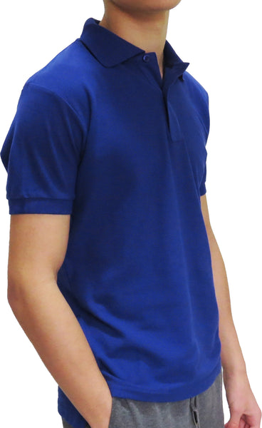 Mens Enfari Short Sleeve Basic Pique Polo Shirt - pumpheadgear, baseball caps