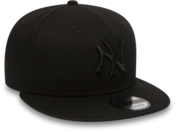 New Era 9Fifty NY Yankees ブラック/ホワイト スナップバック ベースボール キャップ