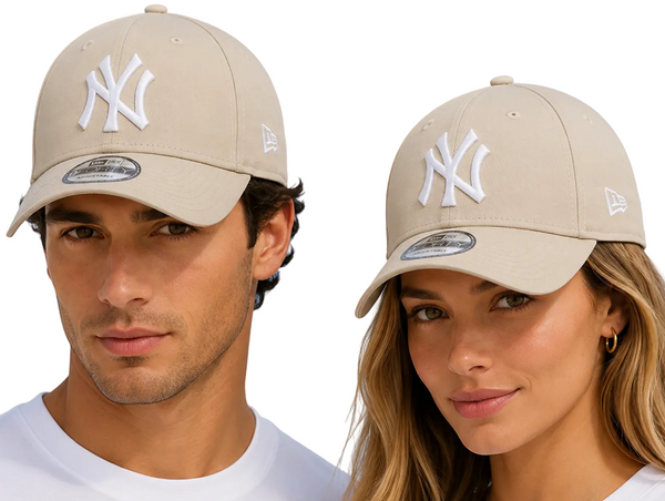 New York Yankees New Era 9Forty League Essential Stone Baseball Cap