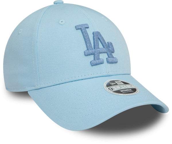 Womens Los Angeles Dodgers New Era 9Forty Metallic Logo Blue Baseball Cap - pumpheadgear, baseball caps