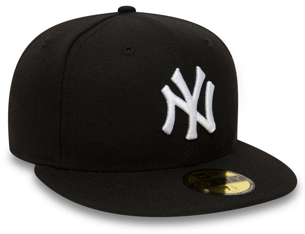 New York Yankees New Era 59Fifty MLB Black Baseball Cap - lovemycap