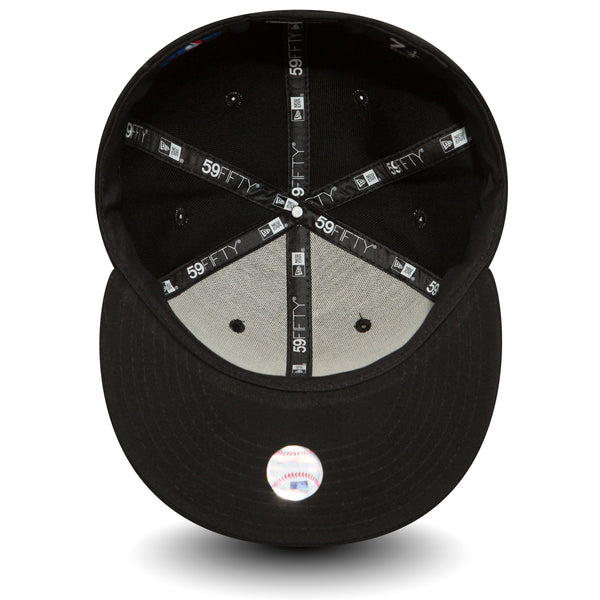 New York Yankees New Era 59Fifty MLB Black Baseball Cap - lovemycap
