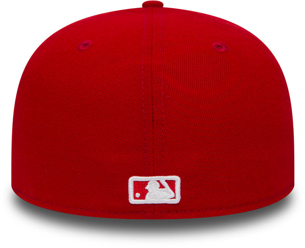 New York Yankees New Era 59Fifty MLB Red Baseball Cap - pumpheadgear, baseball caps